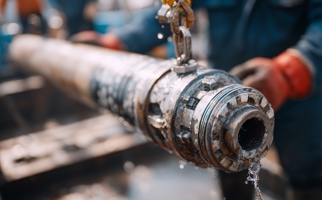 Picture of undersea well