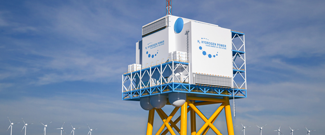 Offshroe hydrogen render Adobestock 395629073