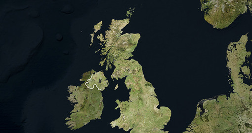 Uk Map Satellite