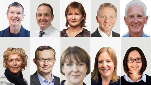 Collage of NSTA Board members April 2026