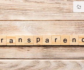 Image with wording 'Transparency'