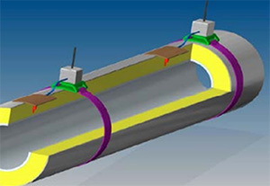 Pipe cutaway